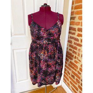 Pure Energy Abstract Empire Waist Sun Dress